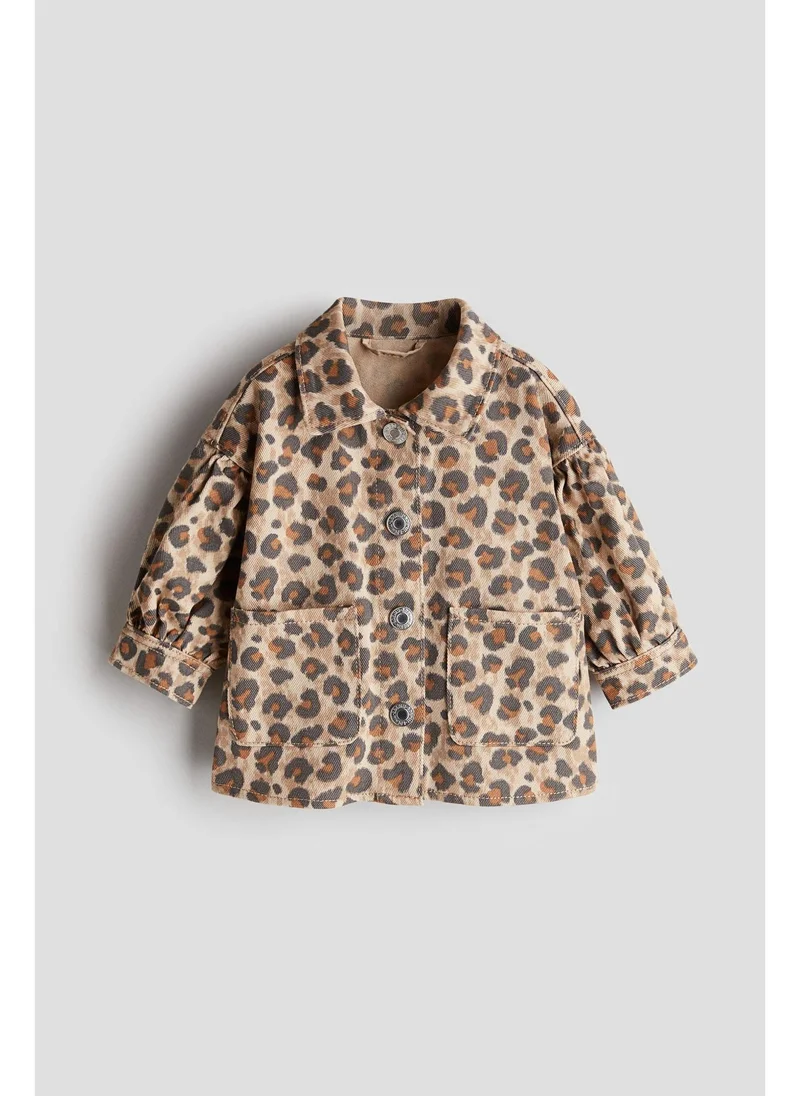 اتش اند ام Cotton overshirt