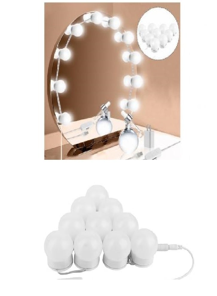 LED Mirror Lights 10-Piece LED Mirror Light Set - Image 2