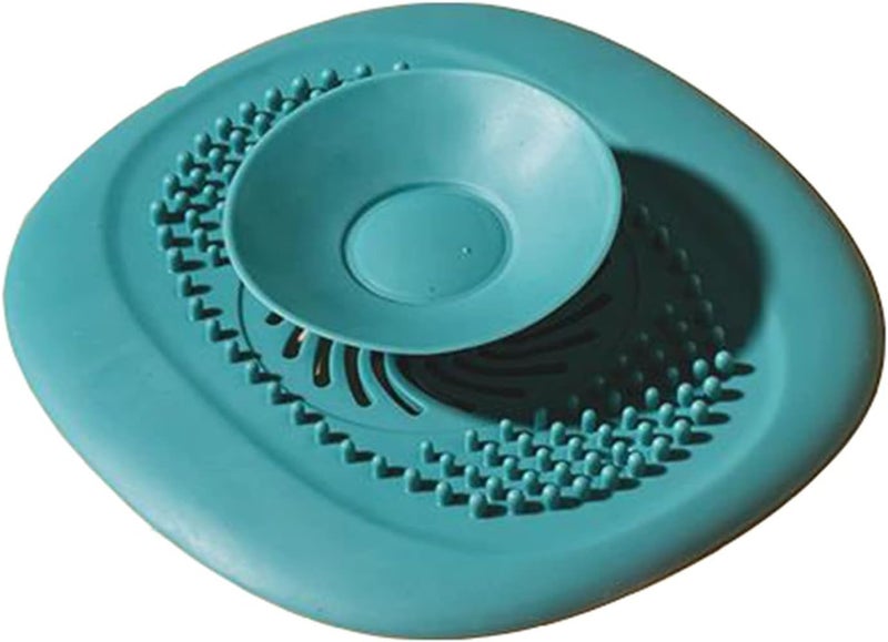 klarako Kitchen Sink Strainer, Mesh Silicone Sink Plug Drainer Filter, Anticlogging Filter Sink Plug Sewer for Kitchen Sink Floor Drain,Bathroom (Green) - Image 1