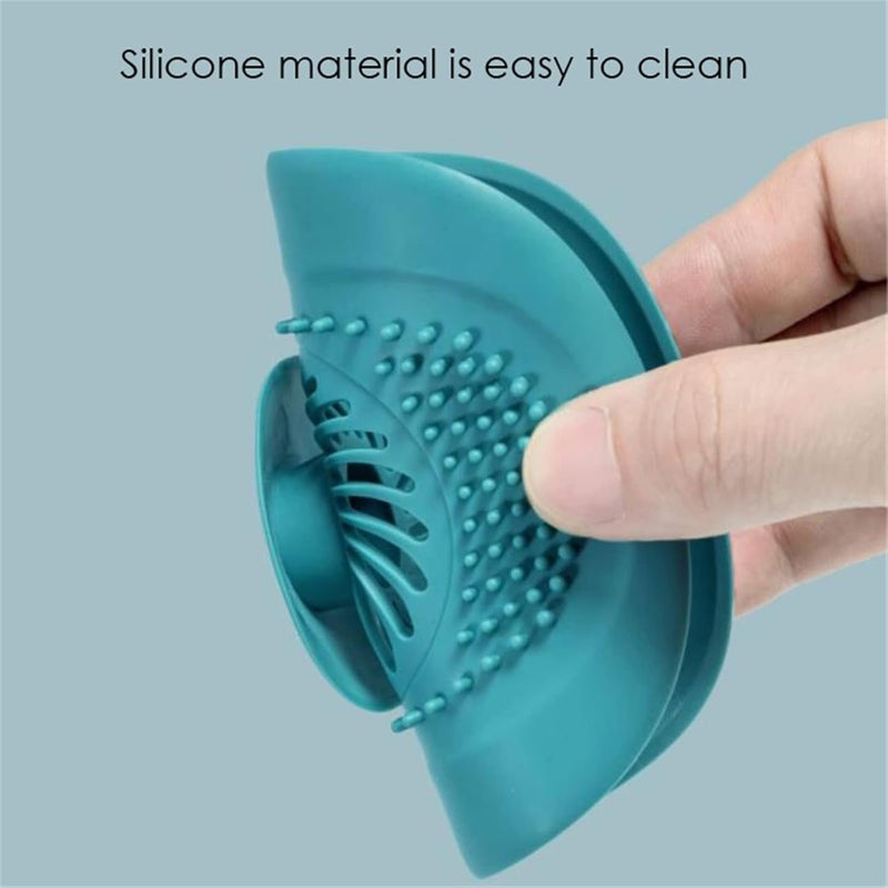 klarako Kitchen Sink Strainer, Mesh Silicone Sink Plug Drainer Filter, Anticlogging Filter Sink Plug Sewer for Kitchen Sink Floor Drain,Bathroom (Green) - Image 5