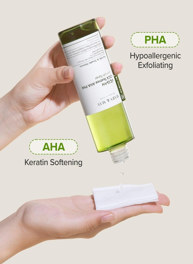 MARY & MAY Mary&May Vegan CICA Tea Tree AHA PHA Blemish Toner - Oil Control and Skin Soothing Exfoliating Face Toner - Protects Skin Barrier, for Clear and Healthy Skin, 6.76 fl.oz. - Image 3