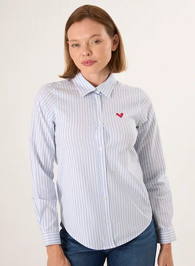 FELIX HARDY Striped Long Sleeve Shirt