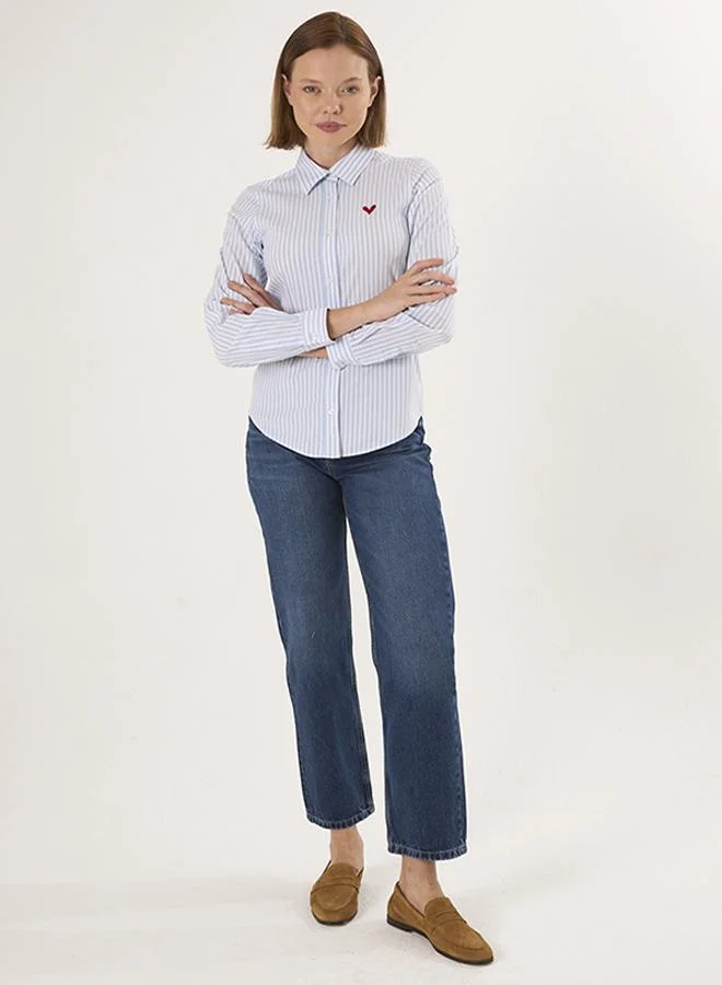 FELIX HARDY Striped Long Sleeve Shirt