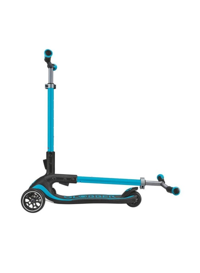 Globber Ultimum 3-Wheel Foldable Kick Scooter (Aqua) - Image 2