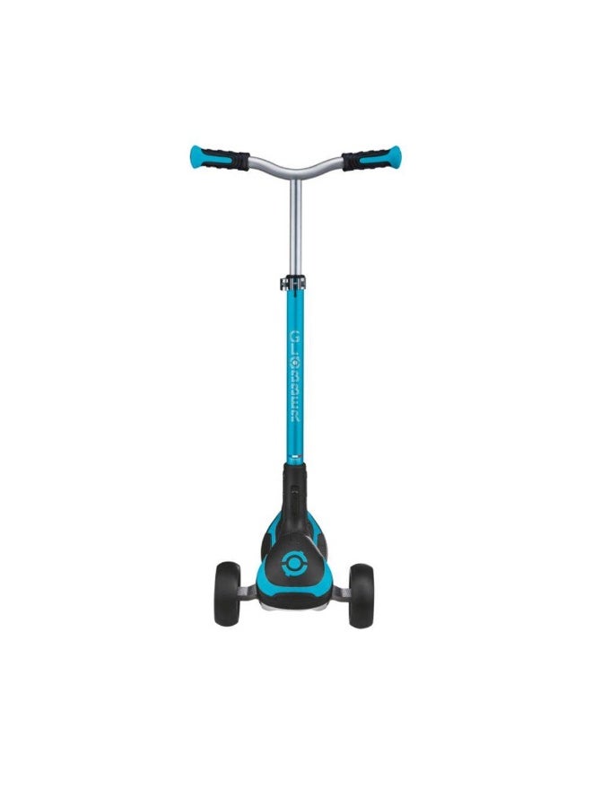 Globber Ultimum 3-Wheel Foldable Kick Scooter (Aqua) - Image 1