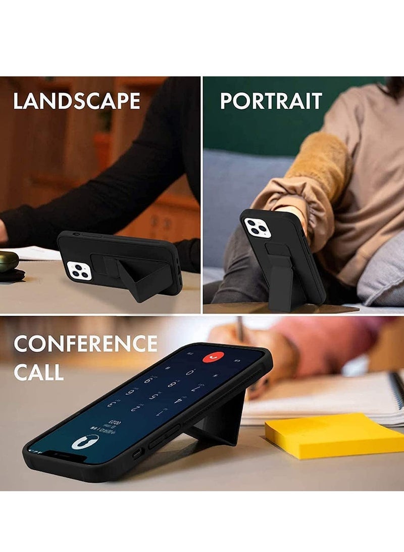 Gravity Case for iPhone 14 Pro Max, Back Stand Case with Magnet Holder Hand Grip Magnetic Car Mount Anti Scratch Shockproof Cover Case for iPhone 14 Pro Max (iPhone 14 Pro Max, - Image 4