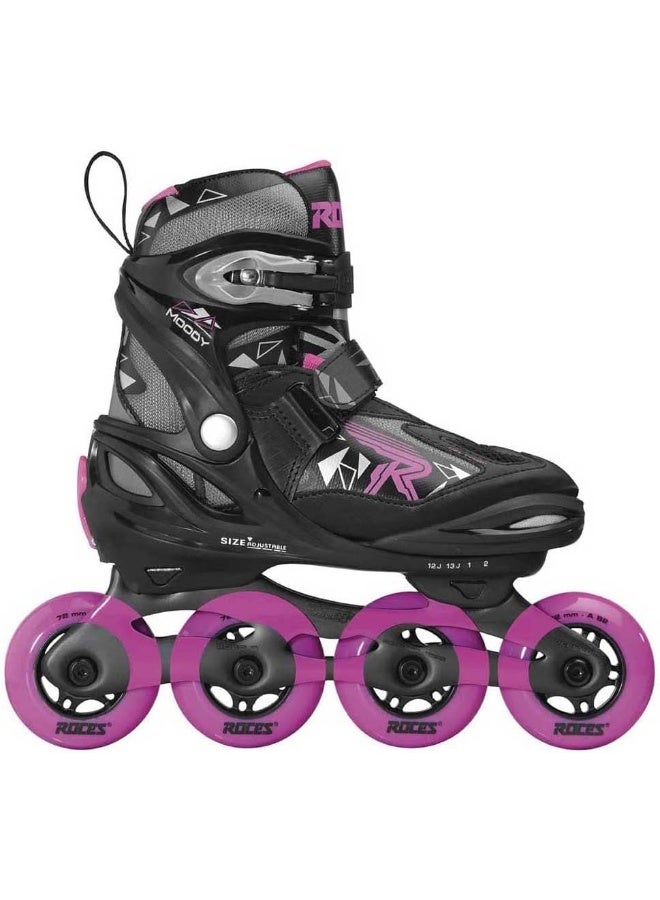 Roces Girls' Moody Girl TIF Inline Skates – Adjustable, Comfortable & Durable - Image 1