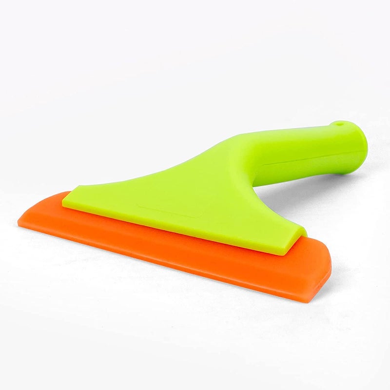 GUGUGI Super Flexible Silicone Squeegee, Auto Water Blade, Water Wiper, Shower Squeegee, 5.9'' Blade and 7.5'' Long Handle, For Car windshield, Window, Mirror, Glass Door - Image 2