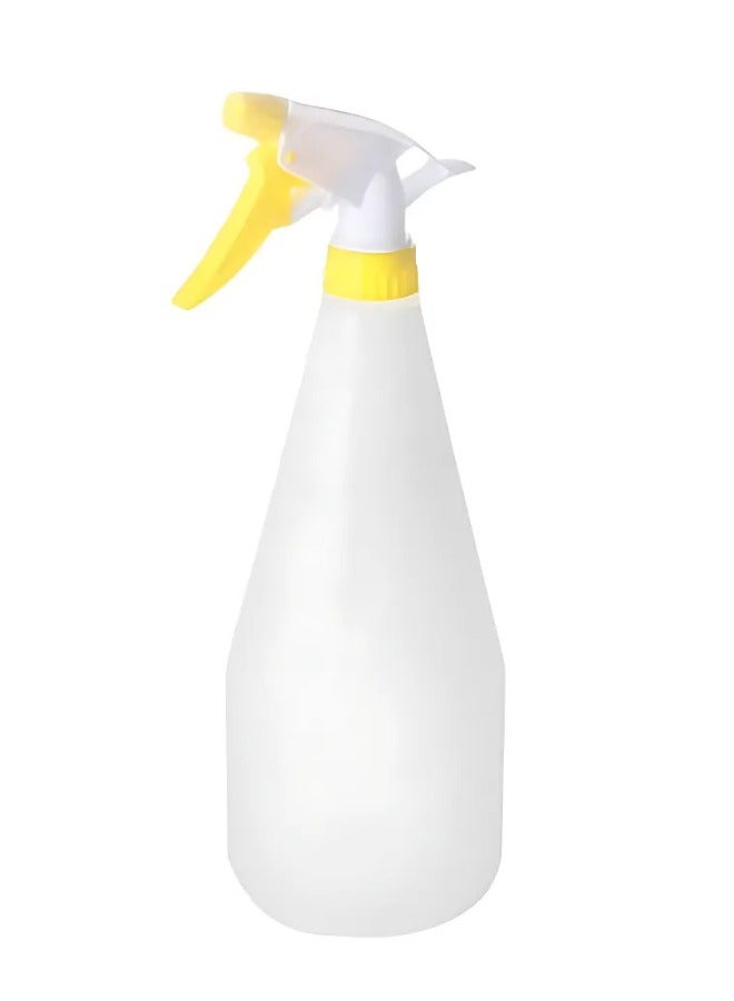 Adjustable and lockable nozzles, refillable plastic bottles for cleaning, gardening, hair care, sanitizing, and craft projects 