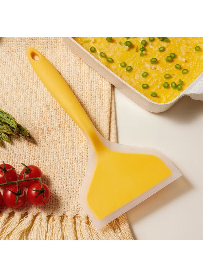 Bj Silicone Spatula, Non-stick Pan Specialized Spatula, Frying Pan, Tamagoyaki Spatula, Pancake Tool, Flatbread Maker, Baby Food Preparation Tool - Image 3