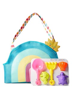Stephen Joseph Beach Tote Rainbow Design  - Image 1