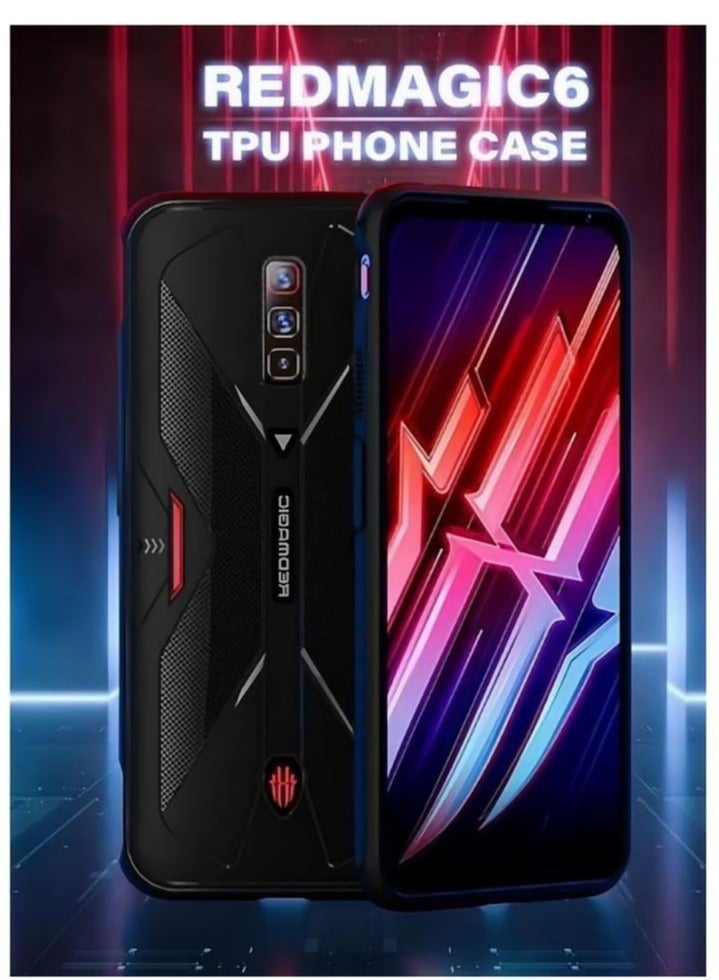 Case for Nubia Red Magic 6/6 Pro Anti-Scratches Shockproof, Protective Cases Compatible with ZTE Nubia Red Magic 6/6 Pro, for Red Magic 6/6 Pro Back Cover, for Nubia Red Magic 6/6 Pro Mobile Case - Image 2