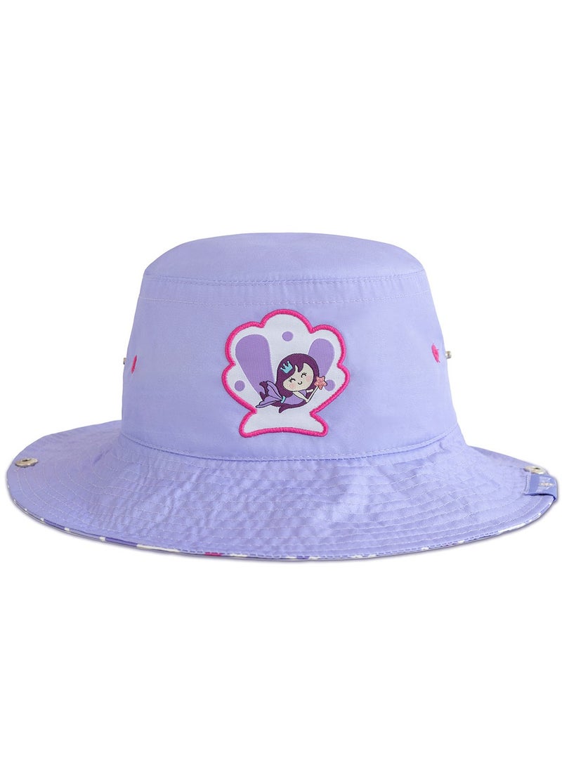 Milk & Moo Kids Sun Hat Foldable Wide Brim High Sun Protection Well Fit Breathable Lightweight Quick Drying Kids Bucket Hat  - Image 1