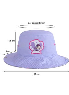 Milk & Moo Kids Sun Hat Foldable Wide Brim High Sun Protection Well Fit Breathable Lightweight Quick Drying Kids Bucket Hat  - Image 4