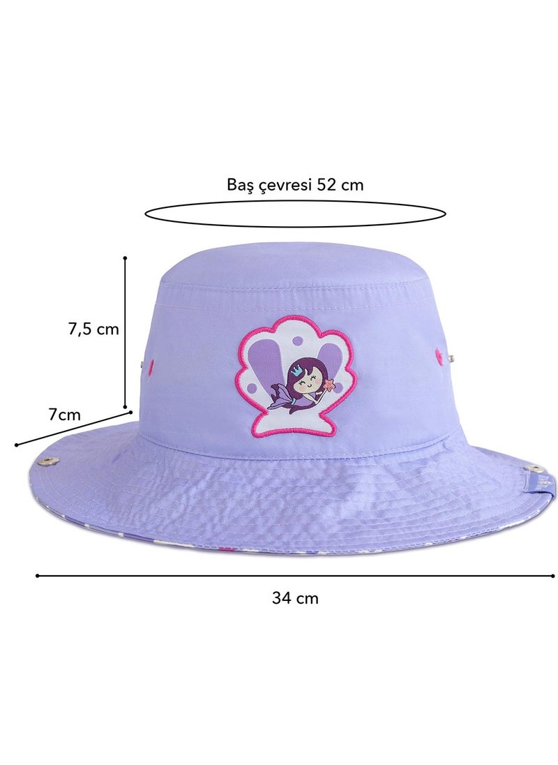 Milk & Moo Kids Sun Hat Foldable Wide Brim High Sun Protection Well Fit Breathable Lightweight Quick Drying Kids Bucket Hat  - Image 4