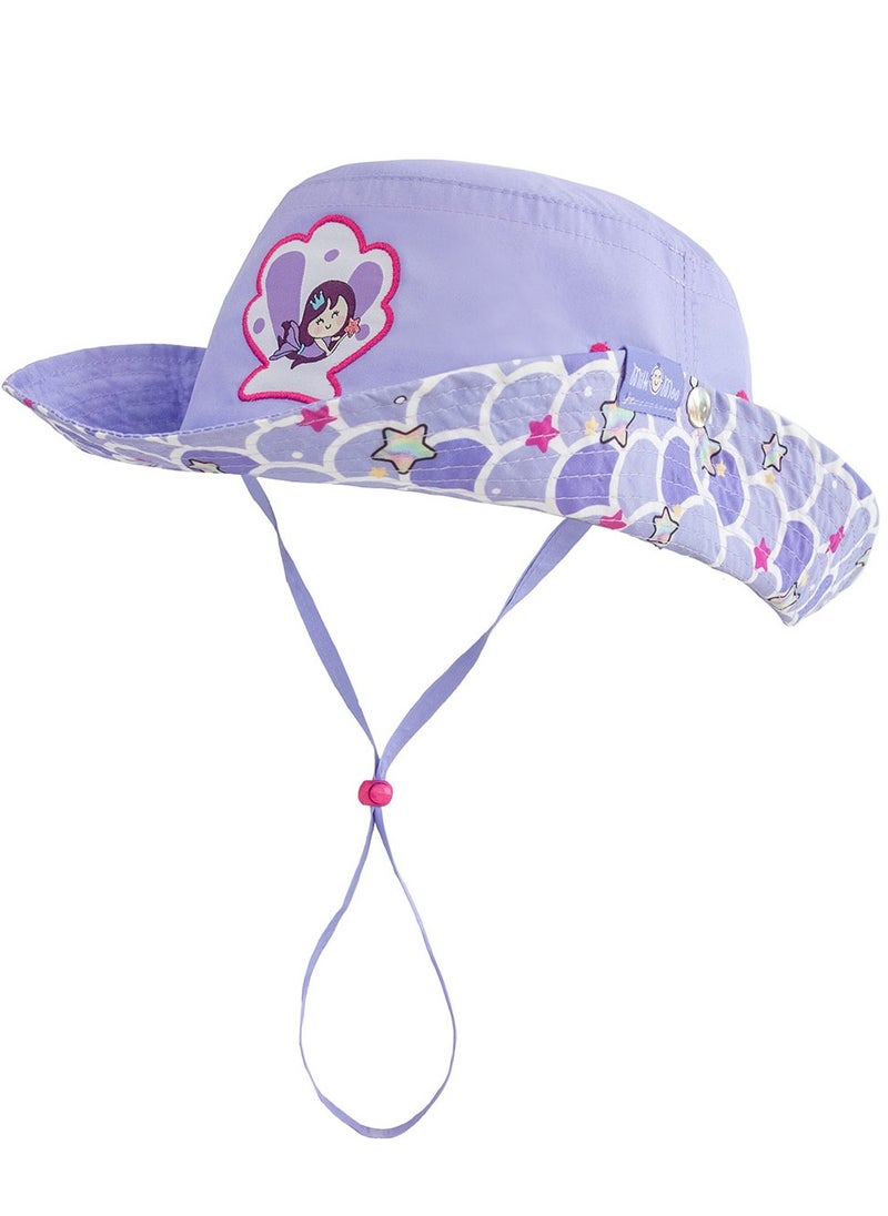 Milk & Moo Kids Sun Hat Foldable Wide Brim High Sun Protection Well Fit Breathable Lightweight Quick Drying Kids Bucket Hat  - Image 5