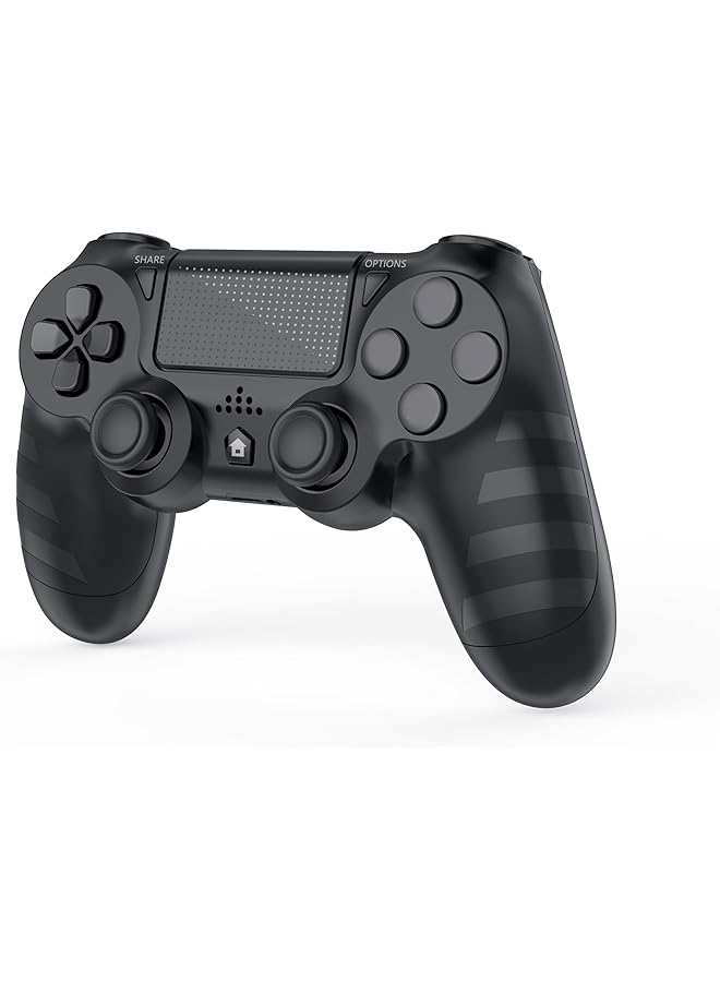 Wireless Ps4 Controllers For Ps4/Pro/Slim & Pc – 1000Mah Battery 6 Axis Motion Sensor Audio Jack (Black) - Image 1