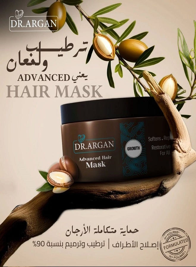 Dr.Argan Advanced Hair Mask For Hair Growth - 250 ml - Image 2