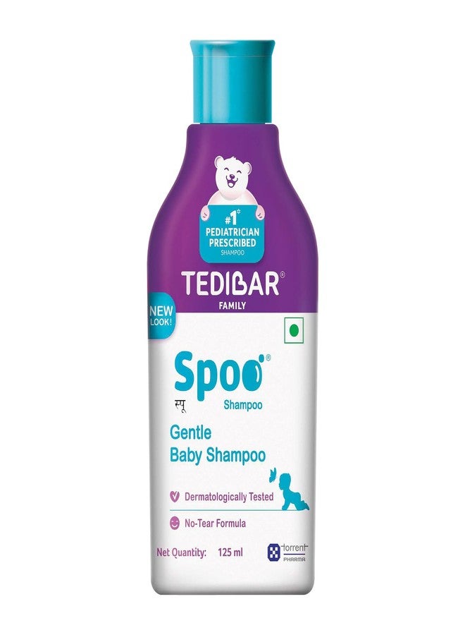 Spoo No-Tear Formula baby shampoo 125ml from Tedibar Family + Tedibar Moisturising Baby Bathing Bar 75g - By Torrent Pharma - Image 2