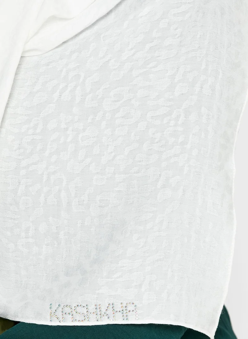 KASHKHA Embroidered Detail Hijab