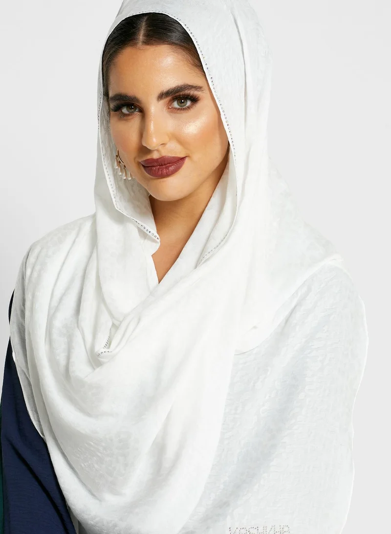 KASHKHA Embroidered Detail Hijab