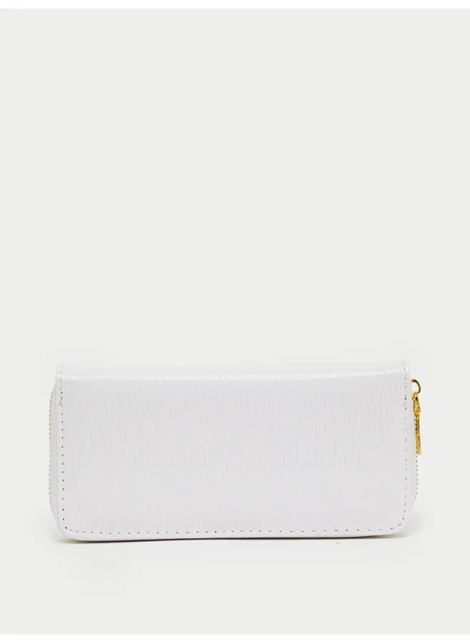 Styli Styli Textured Zip-Around Wallet