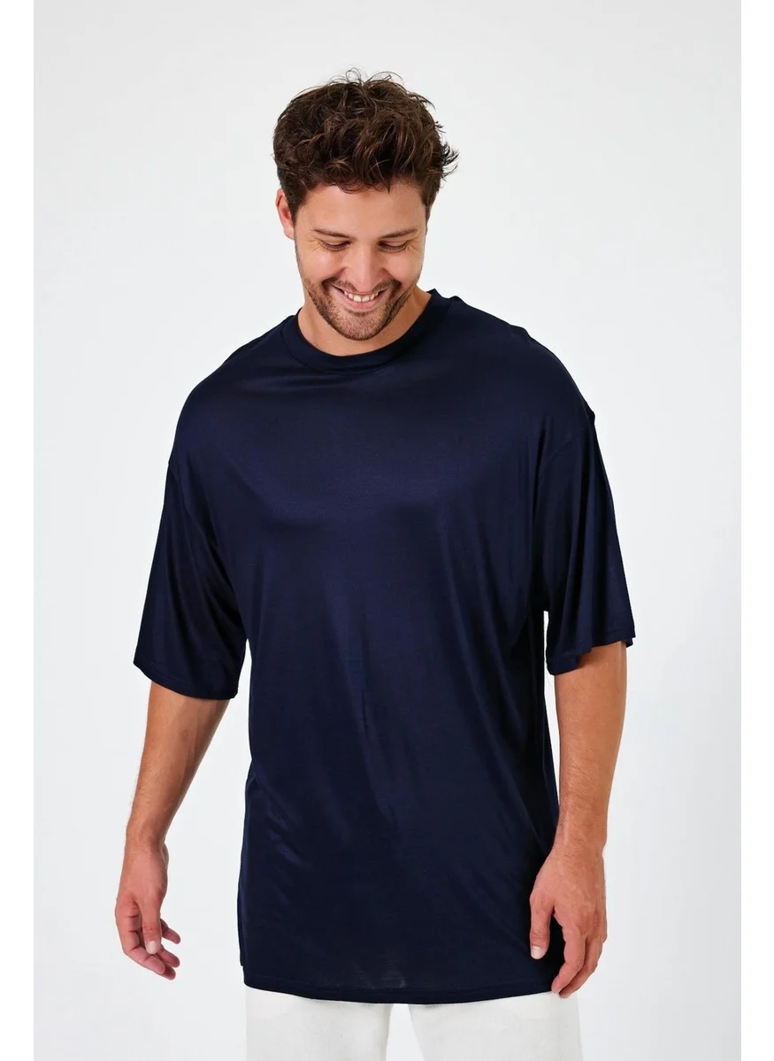 Alexander Gardi Alexandergardi Slit Basic Oversize T-Shirt (UN-70418)