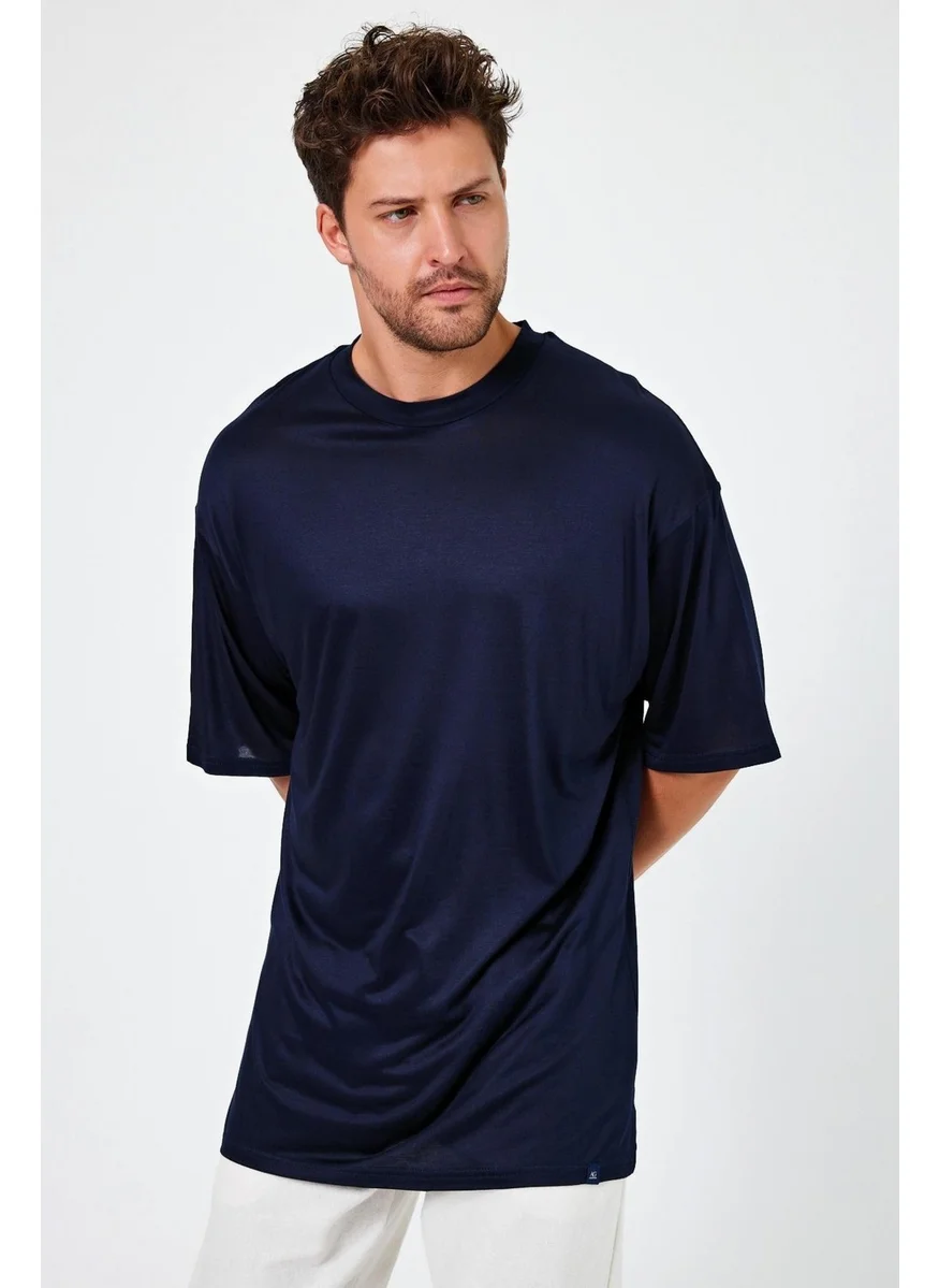 Alexander Gardi Alexandergardi Slit Basic Oversize T-Shirt (UN-70418)