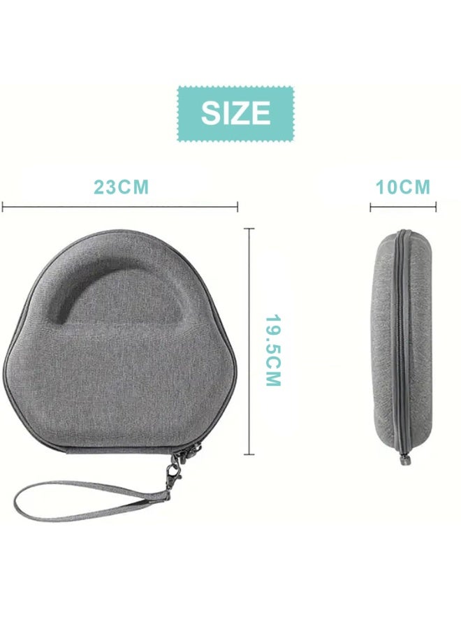 بتيمفم حقيبة حمل واقية لسماعات AirPods Max، حقيبة سفر خفيفة الوزن بهيكل صلب وبطانة ناعمة، مقاومة للخدش والسقوط، لتخزين سماعات الرأس. - Image 5