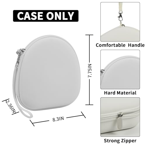PAIYULE Case Compatible with Sony WH-CH720N WH-CH520 WH-1000XM4 Noise Canceling Wireless Headphones Bluetooth Over The Ear Headset, Carrying Storage for JBL Tune 720BT 510BT (Box Only) (White) - Image 4