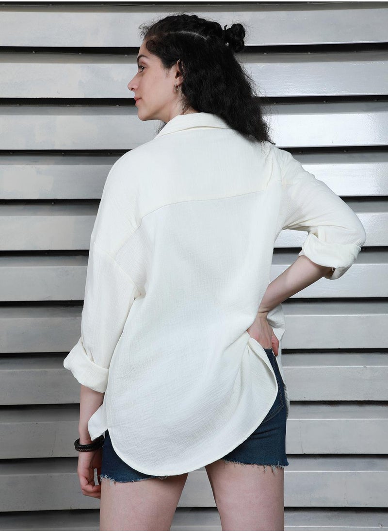HIGH STAR - Women Marshmallow Shirts - Image 1