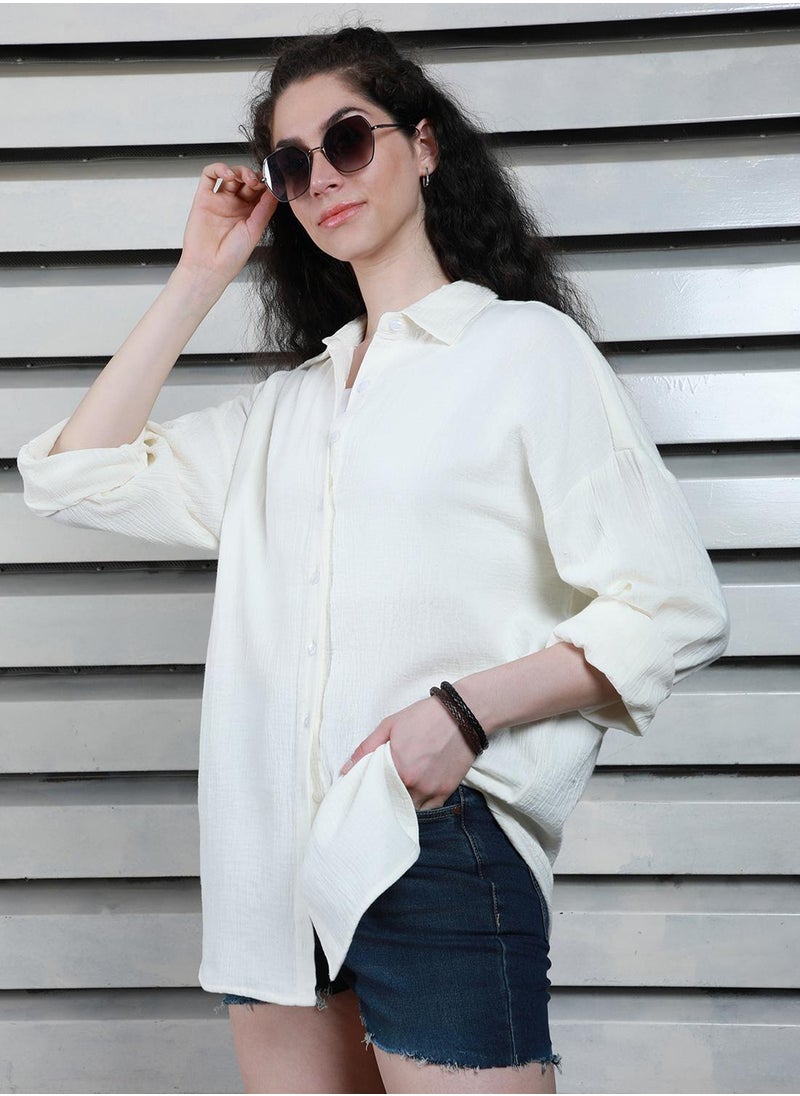 HIGH STAR - Women Marshmallow Shirts - Image 1