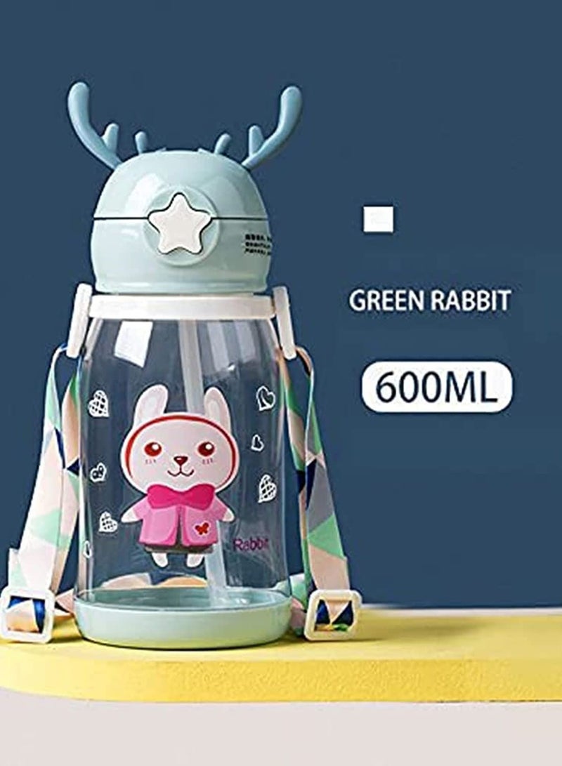 كاست ويف كوب سيبي للأطفال ، كوب قرون المتعلم ، فوهة سيليكون ناعمة ، كوب مضاد للتسرب للأطفال الصغار مع حزام كتف ، مناسب للأطفال الأكبر من 6 أشهر ، خالٍ من مادة BPA ، عبوة من قطعتين باللونين الأزرق والأخضر - Image 4