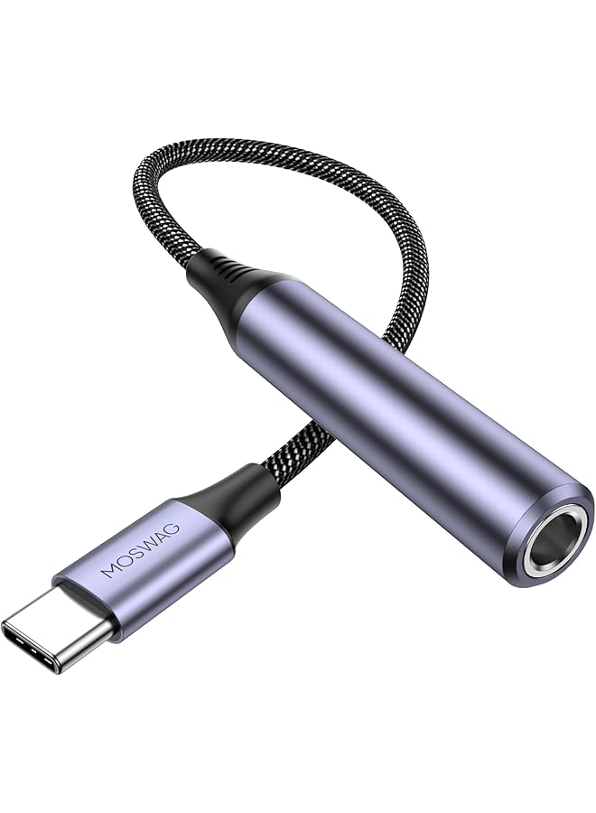 erorex Usb Type C To 1 4 Headphone Adapter Usb C To 6.35Mm Trs Audio Cable Stereo Jack Audio Aux Adapter Compatible With Amplifiers Mixer Home Theater Smartphones Laptop 6.35Mm Headphones - Image 1