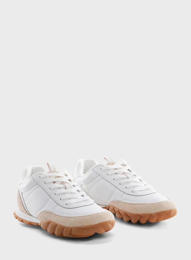 MANGO Delta Low Top Sneakers