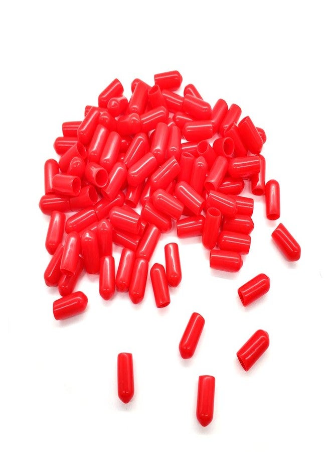 Golf 200Pcs Pour Spout Covers for Liquor Bottles,Pourers Spouts Covers Dust Rubber Caps for Olive Oil Liquor Bottles (Red) - Image 1