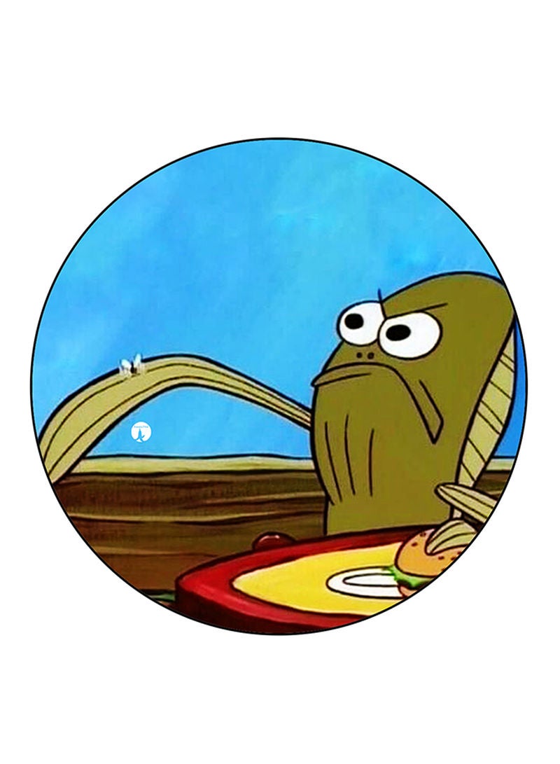 RKN Spongebob Printed Mouse Pad Multicolour