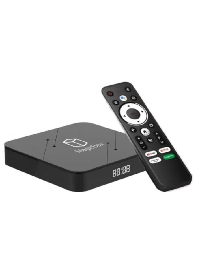 magic box Voice Control Android TV Box – 2GB RAM + 16GB ROM, RK3318 Quad-Core Processor, 2.4G/5G Dual Wi-Fi, 4K/8K/3D Support, Bluetooth 4.0 & USB 3.0, Seamless Connectivity, Smart TV Box for Ultimate Home Entertainment  - Image 5