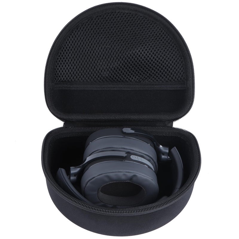 RIYADAone Hard Case Replacement for Skullcandy Hesh Evo/Hesh ANC/Crusher ANC 2/Crusher Evo/Riff 2/Riff Bluetooth Wireless Headphones (Black Case) - Image 1