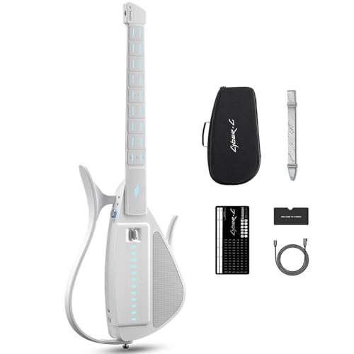 CYBER-G Enya CYBER-G Stringless Smart Guitar,Portable Foldable Travel Guitar with App-Controlled Chords,Hundreds of Instrument Sounds, Built-In Speaker & Drum Machine,Quick-Learn for Adults/Beginners - Image 1