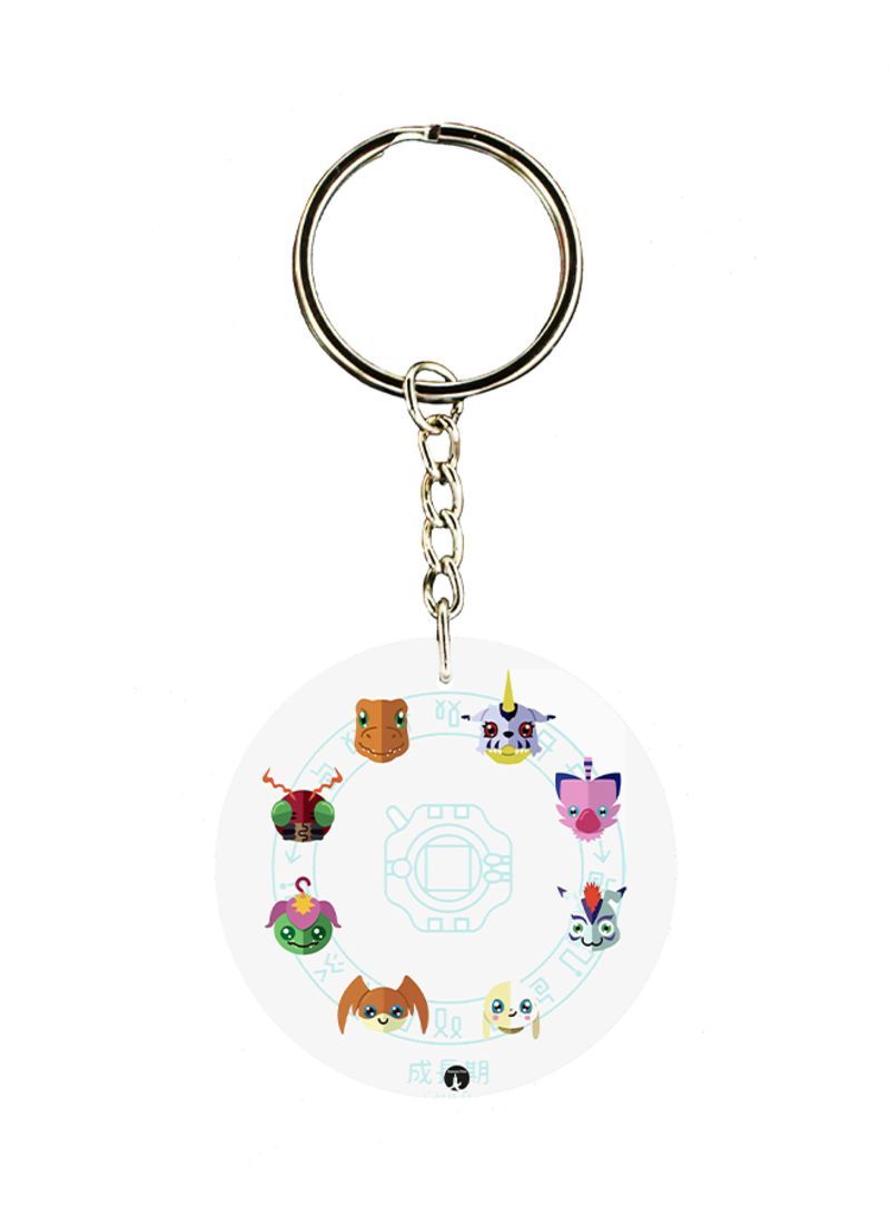 Anime Digimon Key Chain