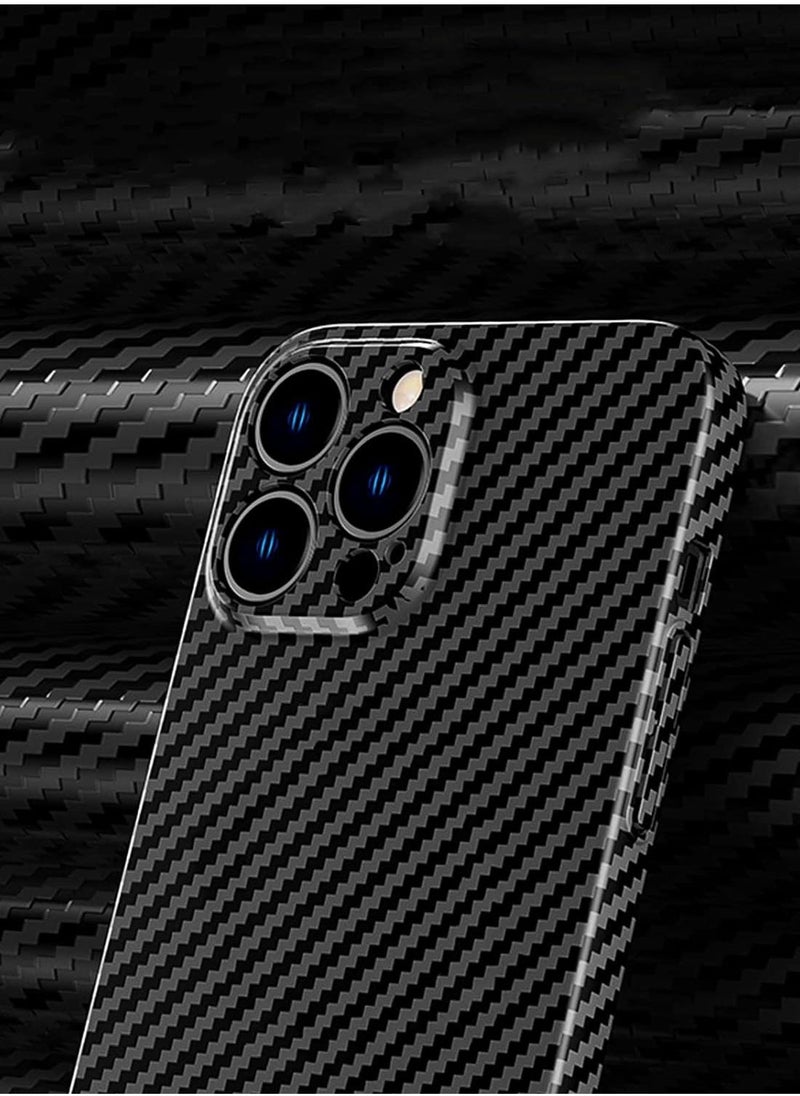 Raxoom Personality Handsome Light Thin Carbon Fiber Pattern PC Phone case Compatible with iPhone 11 Pro max Unique Comfortable Cool Shockproof Back Cover - Image 4