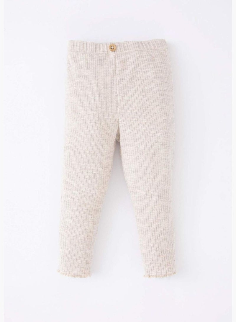 DeFacto BabyGirl Regular Fit Bottom Leggings - Image 3