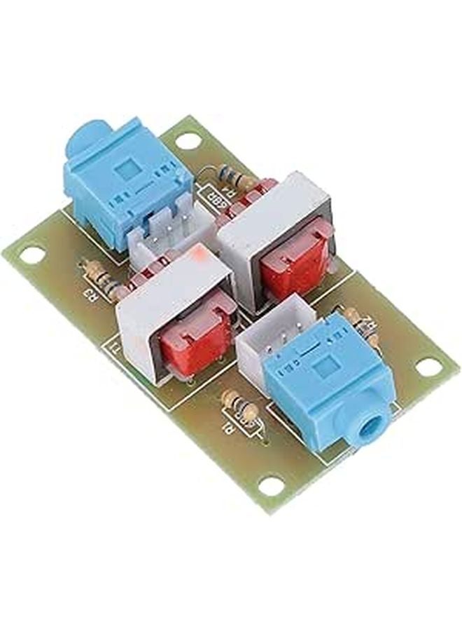 XH M372 3.5mm Audio Ground Loop Noise Isolator Module Stereo Sound Filter Current Reduction - Image 1