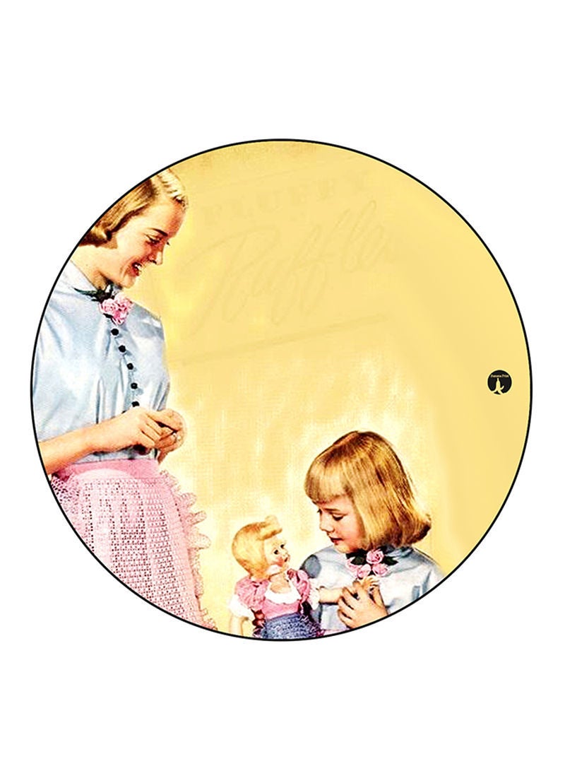 RKN Vintage Art Printed Fridge Magnet Multicolour - Image 2