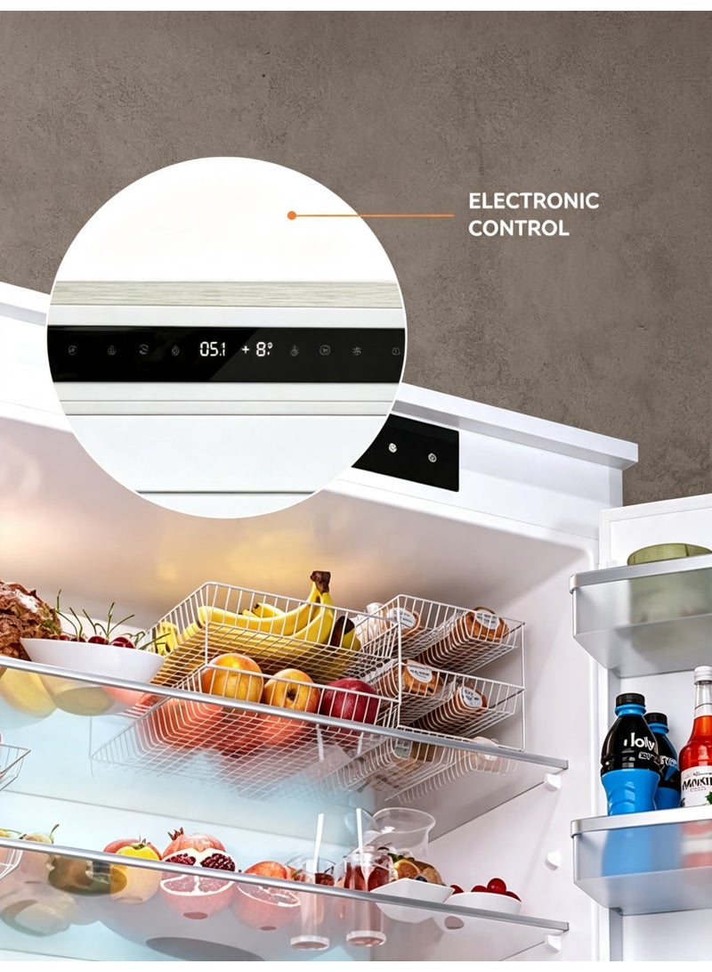 CM 2770 Built-In Combi Fridge Freezer – 70cm Fully Integrated No Frost Refrigerator with 350L Capacity & Electronic Control - Image 4