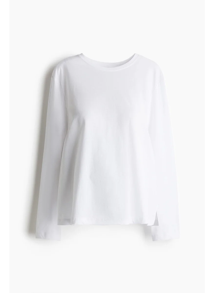 H&M Mama Cotton Jersey Top