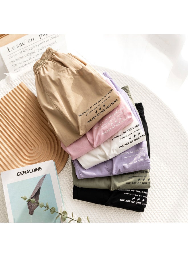 Bumblebee Kids' Cuffed Jogger Pants - Loose Fit Harem Pants For Boys & Girls, Elastic Waist Comfortable Long Pants, Breathable & Skin-friendly - Image 3