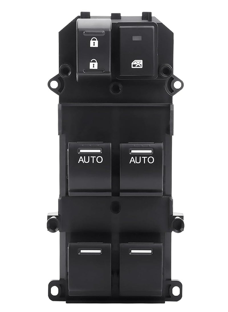 TLAXCA مفتاح نافذة رئيسي متوافق مع هوندا أكورد EX EXL 2.4L 3.5L من 2008-2012، مفتاح نافذة كهربائي من جهة السائق، استبدال رقم OE 35750-TA0-A31، 35750-TA0-A32 - Image 1