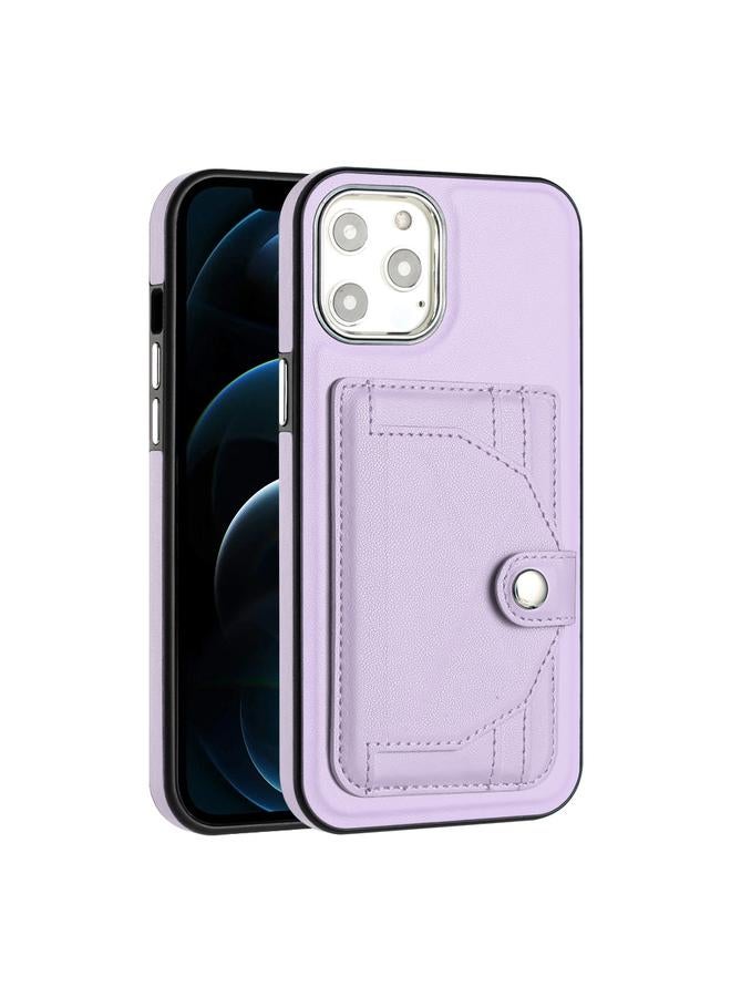 S-TOP Case For iPhone 12 Pro Max Shockproof Leather Phone Case with Card Holder - Image 2